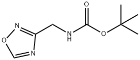 1,1-Dimethylethyl N-(1,2,4-oxadiazol-3-ylmethyl)carbamate Structure